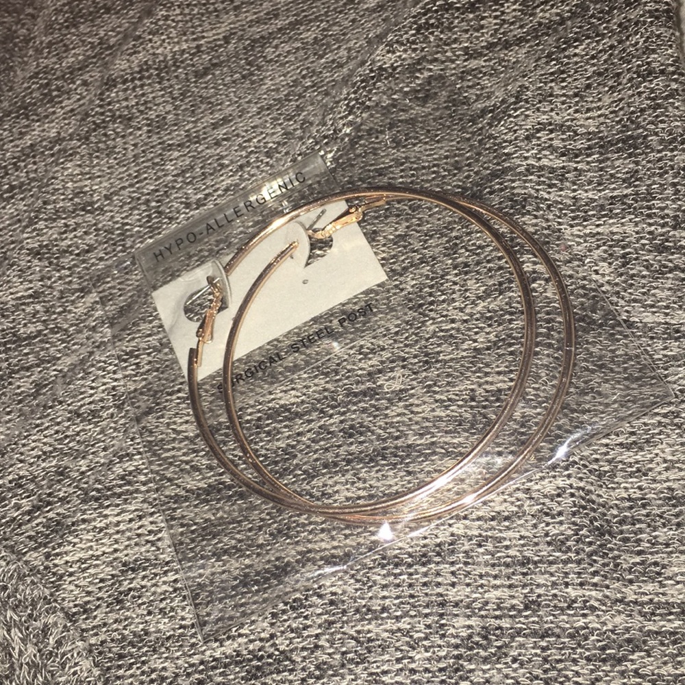 Hoop earrings